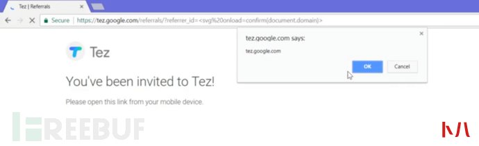 发现Google Tez的XSS漏洞（$3133.7）
