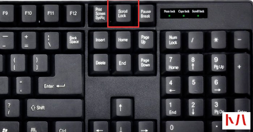 键盘上Scroll Lock键怎么关闭
